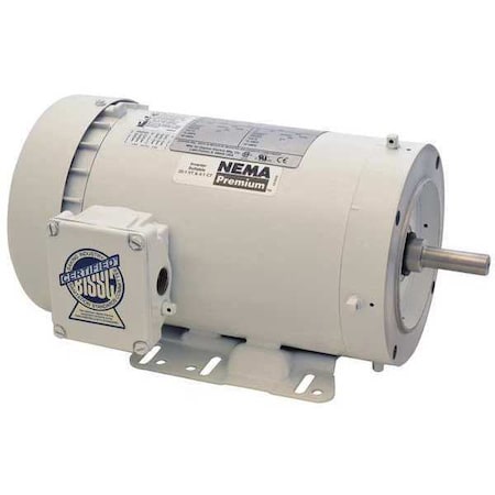 Dayton Washdown Motor, TEFC, 2 HP, 3450 rpm, 56HC 48ZJ92