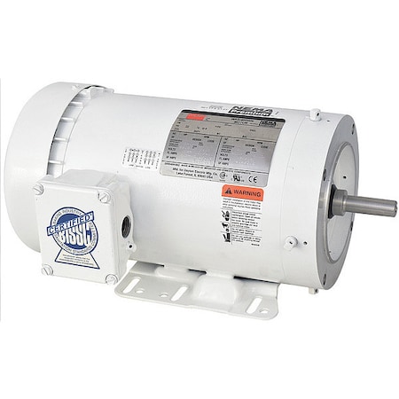 Dayton WashdownMotor, 2hp, 1750RPM, 230/460VAC 48ZJ93