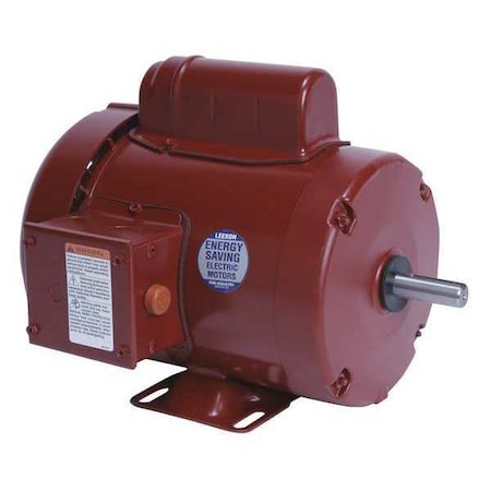 Leeson Farm Duty Motor, Capacitor-Start, 3/4 HP, 115/208-230V AC, 1,725 Nameplate RPM, 56 Frame 110087.00