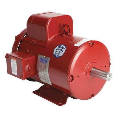 Leeson Farm Duty Motor, Capacitor-Start, 2 HP, 115/208-230V AC, 1,740 Nameplate RPM, 182T Frame 131541.00