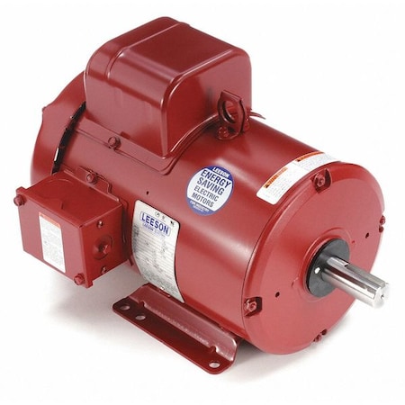 Leeson Farm Duty Motor, Capacitor-Start, 3 HP, 230V AC, 1,740 Nameplate RPM, 184T Frame 131542.00