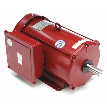 Leeson Farm Duty Motor, Capacitor-Start/Run, 10 HP, 230V AC, 1,740 Nameplate RPM, 215T Frame 140706.00