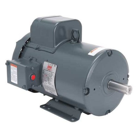 Leeson Extra High Torque Farm Duty Motor, Capacitor-Start/Run, 5 HP, 230, 1755 Nameplate RPM, 184 Frame LM24802