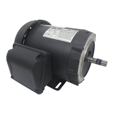 Dayton Three-Phase General Purpose Motor, 1 HP, 56HC Frame, 230/460V AC Voltage, 1765 Nameplate RPM 48ZK03