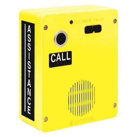 Hubbell Gai-Tronics Autodial Telephone, Analog, Surface Mount 393-001AD