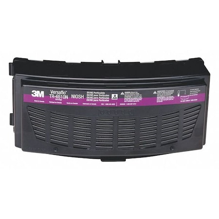 3M Organic Vapor/HEPA Cartridge TR-6510N/37361(AAD), for TR-600/800 PAPR, 5 EA/Case TR-6510N