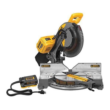 Dewalt FLEXVOLT(R) 12 in. (305 mm.) 120V MAX* Double Bevel Compound Miter Saw (Tool Only) DHS716AB