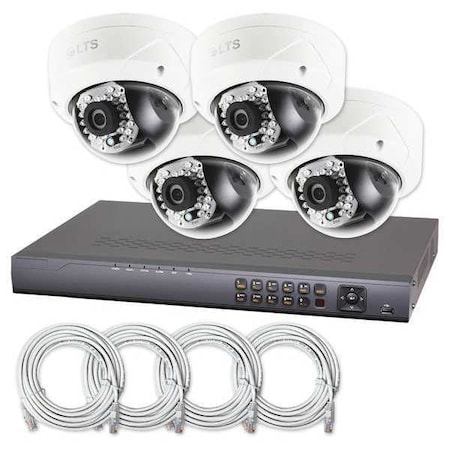 Lts NVR Camera Kit, 2688(H) x 1520(V), 4MP LTN0884K-4D