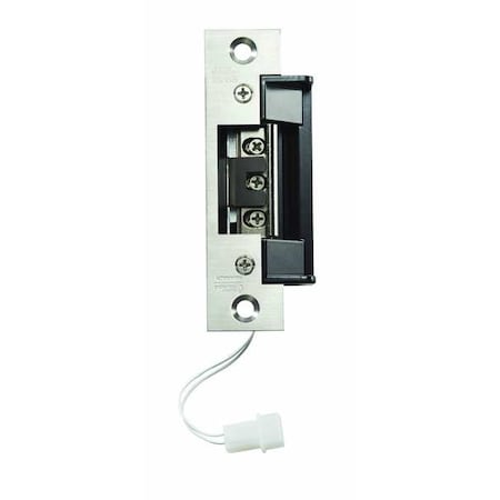 Alarm Controls Electric Door Strike, Stainless Steel, Satin Stainless Steel, For Use With: Cylindrical Locksets AES-200