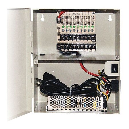 Lts Power Supply, Beige, Alum, 9 Ports/10A DV-AT1210A-D07