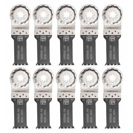 Fein Saw Blades, Bi-Metal, 1-1/8 in. Size, PK10 63502151290
