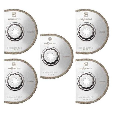 Fein Oscillating Blades, 3-9/16, 3-9/16In L, PK5 63502217230