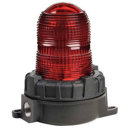 Federal Signal Warning Light, Strobe, Red, 12-24VDC 154XST-S12-24R