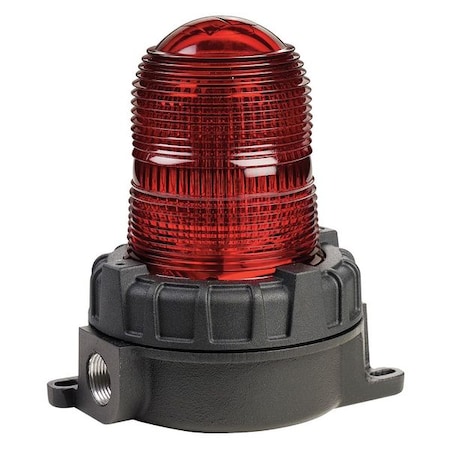 Federal Signal Warning Light, LED, Red, 120VAC 191XL-S120240R