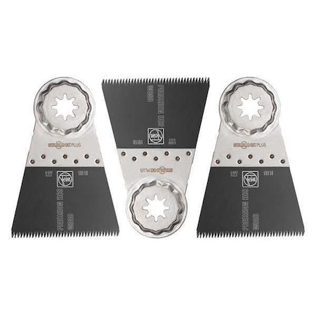 Fein Saw Blades, Steel, 2-9/16 in. Size, PK3 63502127270