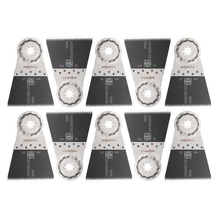 Fein Saw Blades, Steel, 2-9/16 in. Size, PK10 63502127290