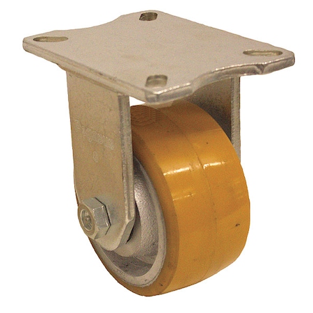 Zoro Select Plate Caster, 2000 lb. Ld Rating, Ball P27R-UY060K-18
