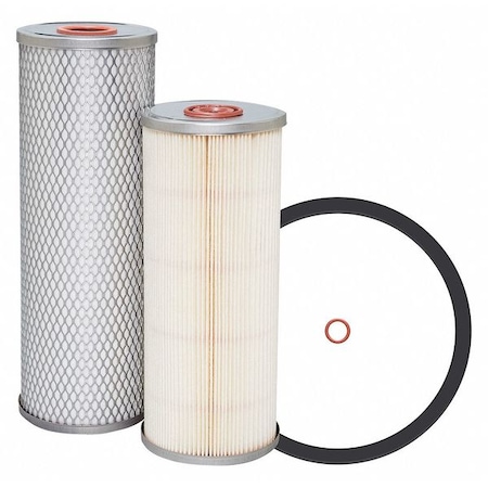 Baldwin Filters Fuel Filter Set, Biodiesel/Diesel, 4" O.D. PF46010 KIT