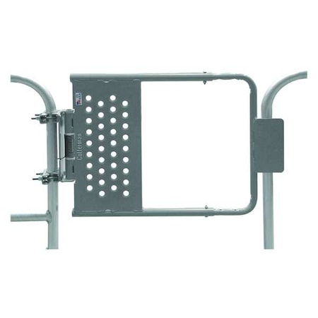 Cotterman Safety Gate, Gray, Powder Coated, Steel SG2440ZC1P1S