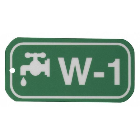 Brady Lockout Tag, None/ No Header, Polypropylene, 3 in Width, 1 1/2 in Height, Write On Surface: No 105684