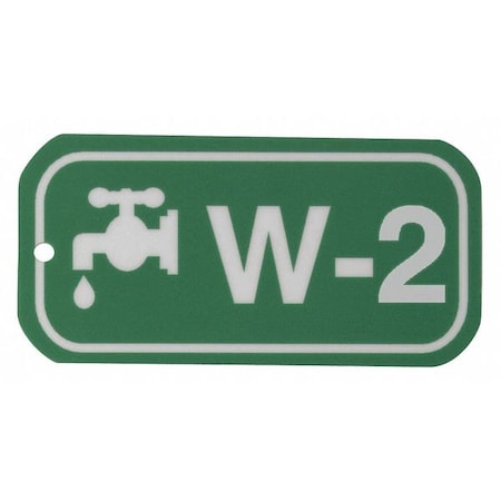 Brady Lockout Tag, None/ No Header, Polypropylene, 3 in Width, 1 1/2 in Height, Write On Surface: No 105685