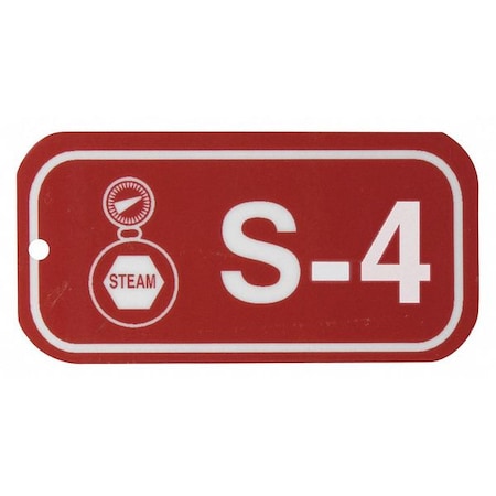 Brady Lockout Tag, None/ No Header, Polypropylene, 3 in Width, 1 1/2 in Height, Write On Surface: No , 5 PK 105652