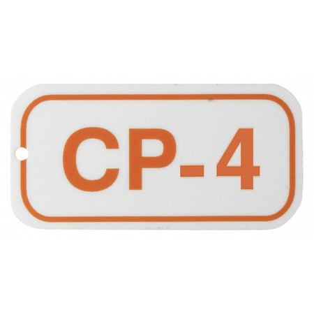 Brady Lockout Tag, None/ No Header, Polypropylene, 3 in Width, 1 1/2 in Height, Write On Surface: No , 5 PK 105637