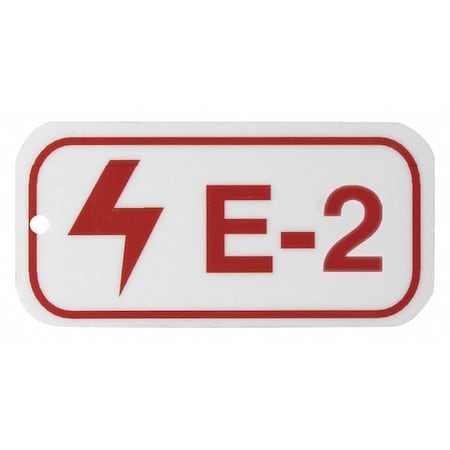 Brady Lockout Tag, None/ No Header, Polypropylene, 3 in Width, 1 1/2 in Height, Write On Surface: No , 5 PK 105640