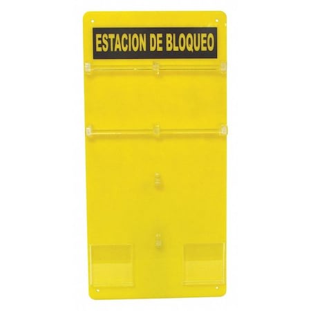 Brady Padlock Station, 23-1/2" H x 11-1/2" W 121506