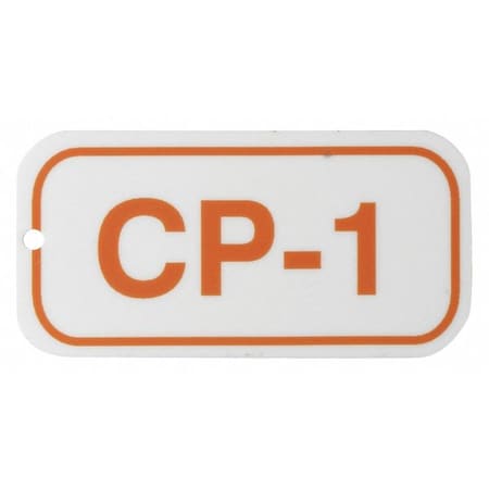 Brady Lockout Tag, None/ No Header, Polypropylene, 3 in Width, 1 1/2 in Height, Write On Surface: No 105674