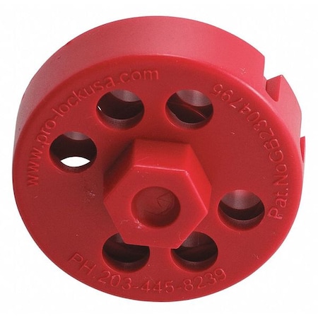 Brady Cable Lockout, Red, Nylon 122244