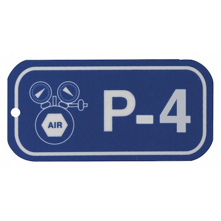 Brady Lockout Tag, None/ No Header, Polypropylene, 3 in Width, 1 1/2 in Height, Write On Surface: No , 5 PK 105657