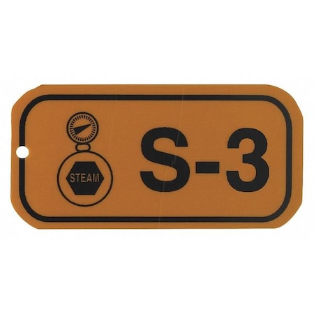 Brady Lockout Tag, None/ No Header, Polypropylene, 3 in Width, 1 1/2 in Height, Write On Surface: No , 5 PK 105661