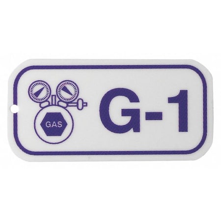 Brady Lockout Tag, None/ No Header, Polypropylene, 3 in Width, 1 1/2 in Height, Write On Surface: No , 5 PK 105669