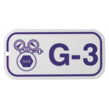 Brady Lockout Tag, None/ No Header, Polypropylene, 3 in Width, 1 1/2 in Height, Write On Surface: No , 5 PK 105671