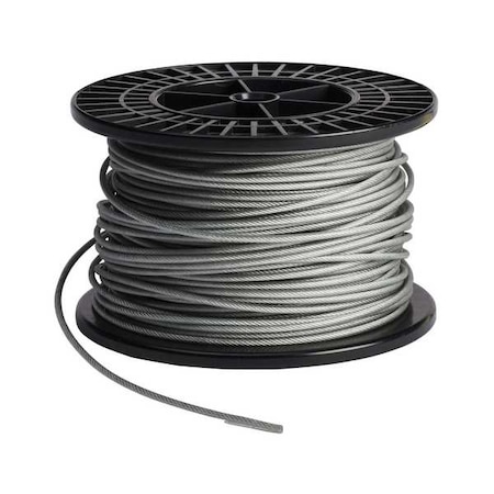 Brady Cable Lockout, Clear, 164 ft. L Cable 122263