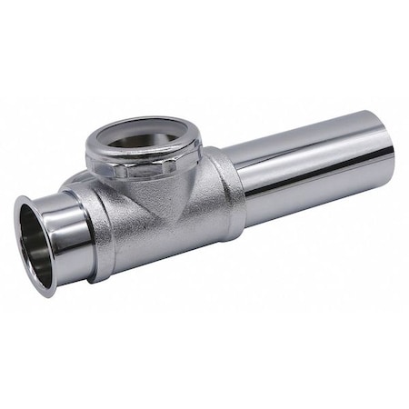 Zoro Select Center Outlet, 1-1/2" Pipe dia., Chrome GTU-1567