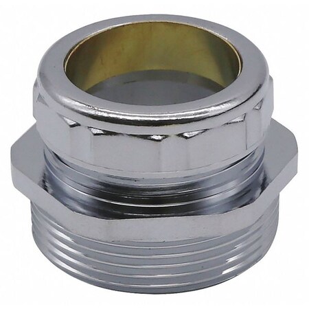 Zoro Select Waste Connect, 1-1/4" Pipe dia., Chrome GTU-1586