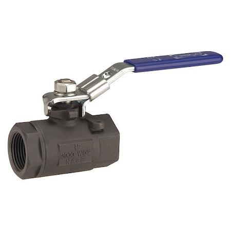 Chemtrol Ball Valve, 1" Pipe, Locking Lever Handle NL94T5A