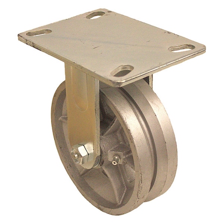 Zoro Select Plate Caster, 800 lb. Ld Rating, Roller P21R-C050R-16-VG1