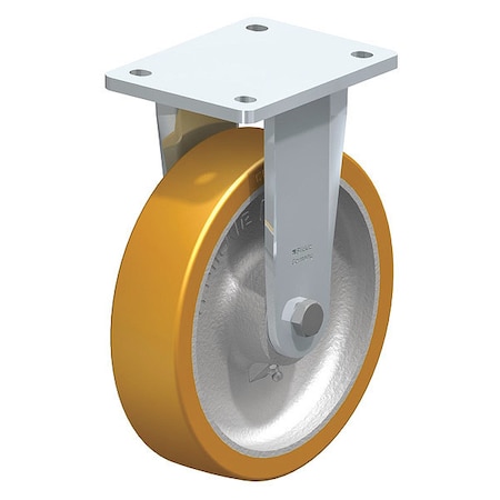 Zoro Select Plate Caster, 2200 lb. Ld Rating, Ball BO-GTH 200K