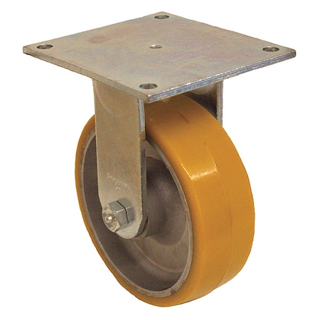Zoro Select Plate Caster, 1250 lb. Ld Rating, Roller P21R-UA060R-15