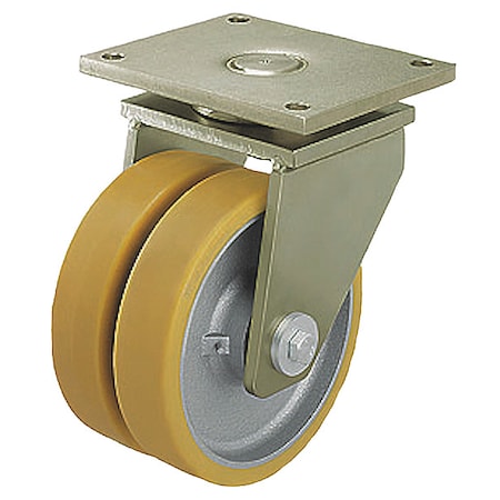 Zoro Select Plate Caster, 1585 lb. Ld Rating, Ball LSD-GTH 100K