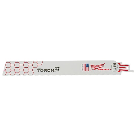 Milwaukee Tool 9" 14 TPI The Torch SAWZALL Blades (5 Pk) 48-00-5787