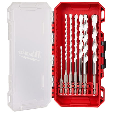 Milwaukee Tool 7 pc. SHOCKWAVE Impact Duty Carbide Multi-Material Drill Bit Set 48-20-8899