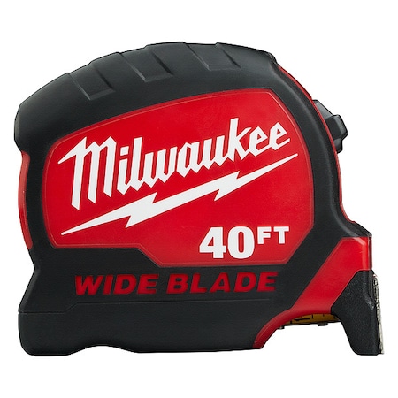 Milwaukee Tool 40Ft Wide Blade Tape Measure 48-22-0240