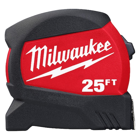 Milwaukee Tool 25 ft. Compact Wide Blade Tape Measure 48-22-0425