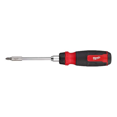 Milwaukee Tool Multi-Bit Screwdriver, Chrome, 15 pcs 48-22-2903