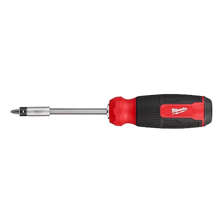 Milwaukee Tool Multi-Bit Screwdriver, Chrome, 15 pcs 48-22-2901