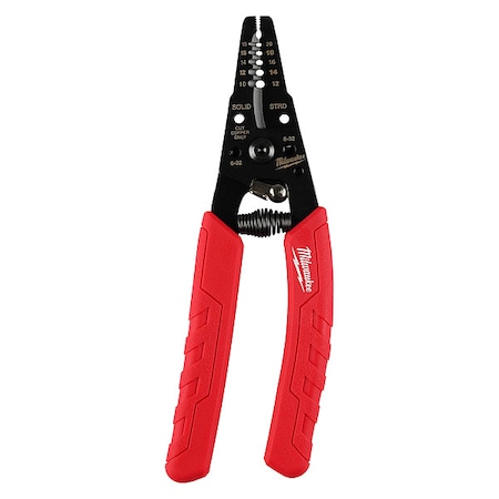 Milwaukee Tool Wire Stripper/Cutter, Metal CAP, 0.35 lb 48-22-3050